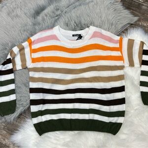 Colorful Striped Sweater